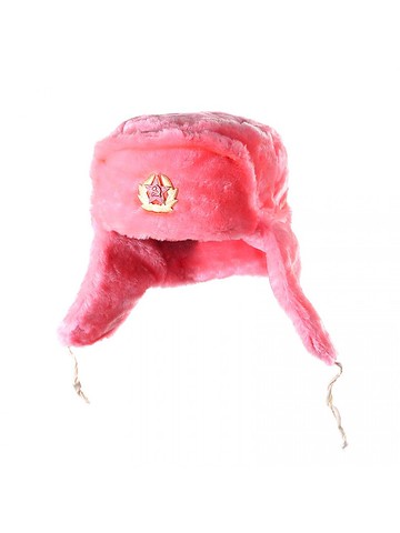 USHANKA 俄羅斯軍事蘇聯軍隊冬季士兵帽子人造毛皮蘇聯紅星徽章