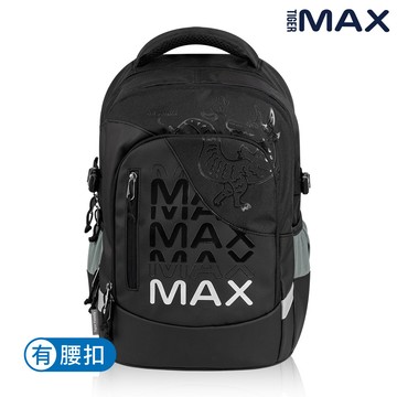 MAX系列超輕量護脊書包(可摺疊版)Pro 2S-黑龍神獸 28L| Tiger Max