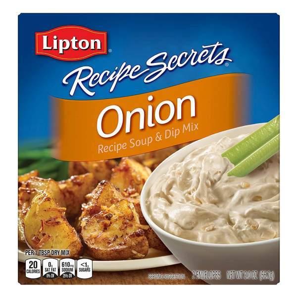 Lipton リプトン レシピ シークレット オニオン スープ  ディップミックス 56.7g （2.0oz）