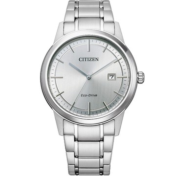 CITIZEN 星辰 簡約商務光動能腕錶 聖誕節 禮物(AW1231-66A)