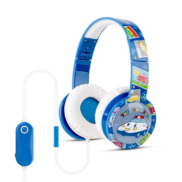 兒童安全閃燈耳機備有線咪及遙距音控-The Runabouts