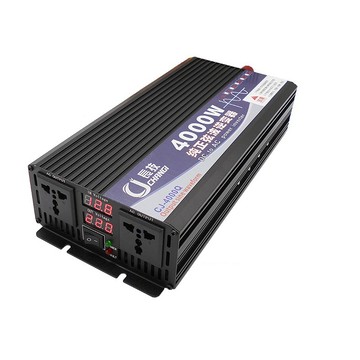 車充 4000W純正弦波逆變器 12V轉110V電瓶逆變器 車用逆變轉換器 變壓器 電源轉換器