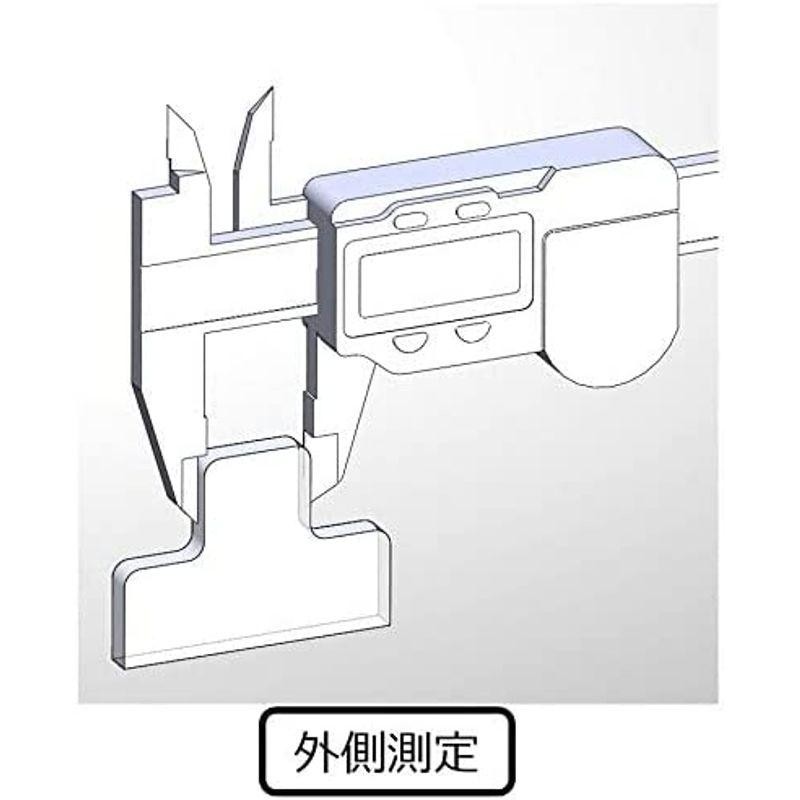 FregocS 多機能 デジタル オフセットノギス 150mm 段差 外側 内側 測定