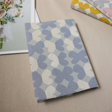 【蝶】 書衣 可調式布書衣 手工布書衣