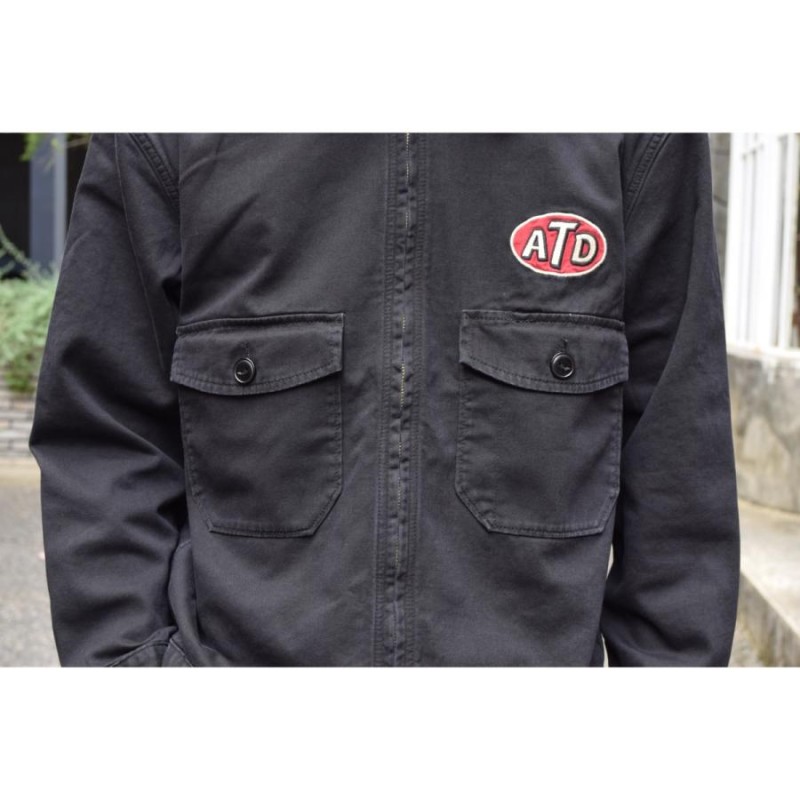 AT-DIRTY UNION JACKET BLACK アットダーティ - ジャケット・アウター