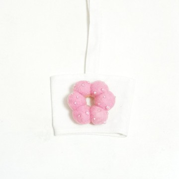 草莓甜甜圈羊毛氈環保飲料提袋