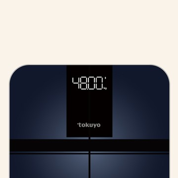 tokuyo BMI藍芽電子體重計 TM-213 (支援app/鋼化玻璃180kg高承重)