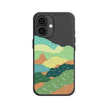 iPhone 16 SolidX 黑 - 花花草草 / Flowers & Plants - 暖意森林