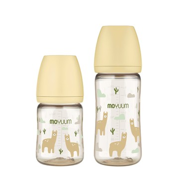 MOYUUM 韓國 PPSU寬口奶瓶 草泥馬樂園-多款可選