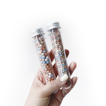 (現貨) 彩色陶粒盆栽鋪面40ml試管裝 粗粒/細粒 觀葉植栽鋪面石