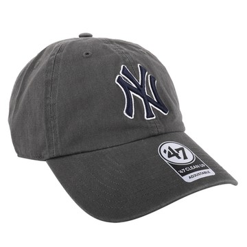 47BRAND 品牌-NY 藍繡線第47章品牌 男棒球帽(深灰)