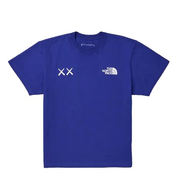 THE NORTH FACE KAWS TEE BOLT BLUE
