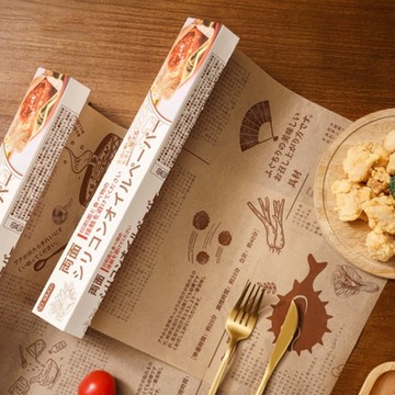 Baby童衣 氣炸鍋吸油紙 烤箱烘烤紙 廚房專用雙面烘焙紙 日風手繪餐桌墊紙 11799