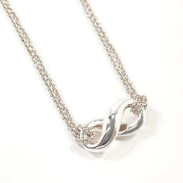 【日本直郵 二手美品】蒂芙尼 TIFFANY&Co. Infinity (無限符號) 項鍊 925 銀 古董飾品
