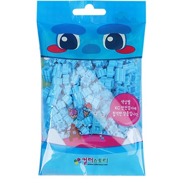 韓國 Color Story - 免燙拼豆-補充包320顆(天空藍/8mm)