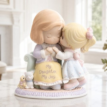 Precious Moments 母女情深My Daughter My Joy珍貴時刻水滴娃娃