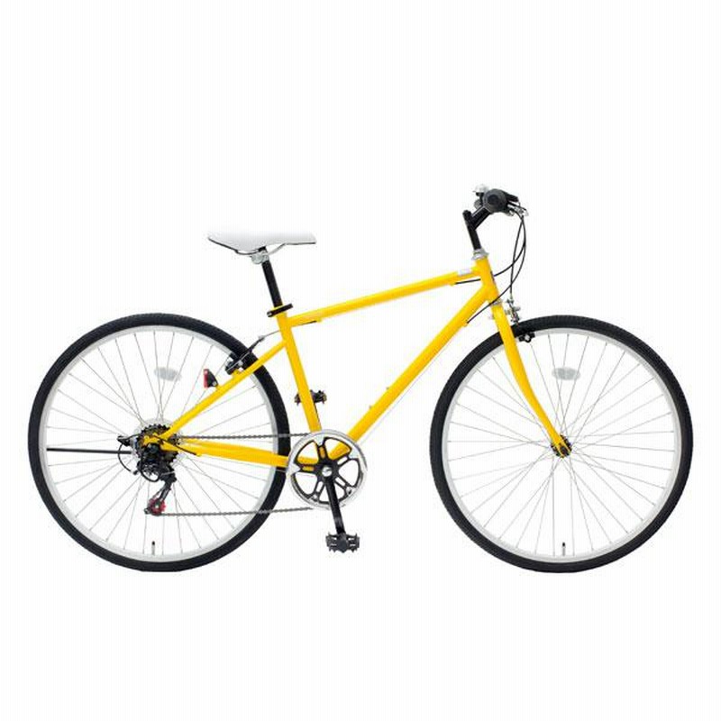 TOPONE 27インチ クロスバイク 6段変速 MCR276-29-RD レッド 赤系 カギ