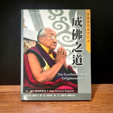 ◤書況佳 贈紀念卡*藏傳佛教《成佛之道：殊勝證悟道前行法》頂果欽哲法王｜雪謙文化出版 初版一刷 佛教修持