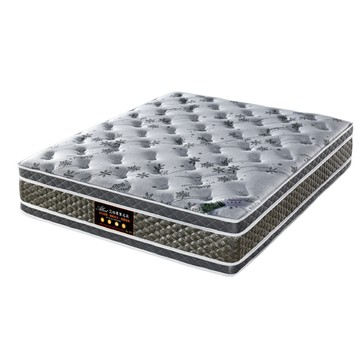 【文創集】抗菌透氣獨立筒床墊-6尺雙人加大