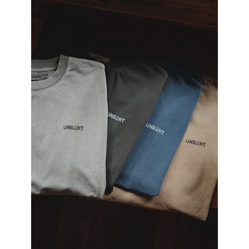 「Doushop」Unbent 25 A/W 定番基礎蠟染水洗長袖