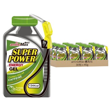 aminoMax 邁克仕 Super Power 能量戰立包 蕃茄梅子  45g  30包