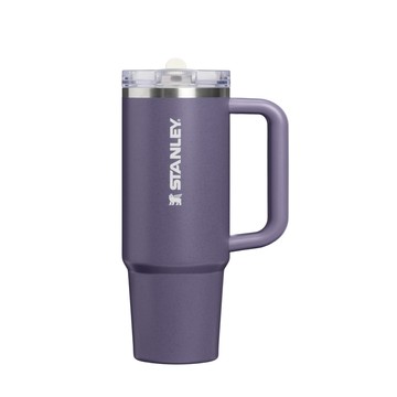 STANLEY 防漏吸管隨手杯 0.88L / 月岩紫