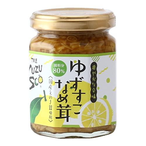 [高橋商店] なめたけ瓶詰め ゆずすこなめ茸 140g