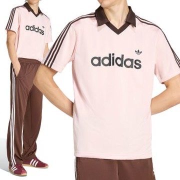 Adidas JSY 男款 淺粉色 運動 上衣 休閒 短袖 KE3580