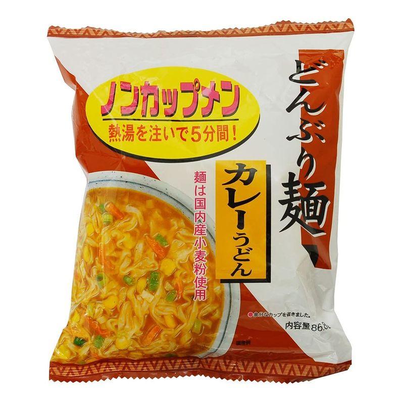 ムソー トーエー どんぶり麺・カレーうどん 86.8g×6袋