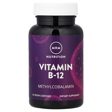 MRM Nutrition, 營養，維生素 B-12，60 粒純素錠劑