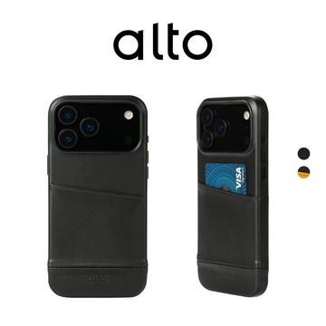 Alto 插卡防摔皮革手機殼 - iPhone 17【可加購禮物包裝＆客製雷雕】