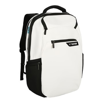 VICTOR 勝利體育 拍包袋 BR3051 A 附簡易鞋袋 雙側水壺袋 行李箱拉桿固定設計 後背包  51 x 33 x 23cm  亮白色  1個