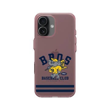 iPhone 17 Clear (相機按鈕) 晶醺玫 - 職棒-中信兄弟 Brothers - 美式復古