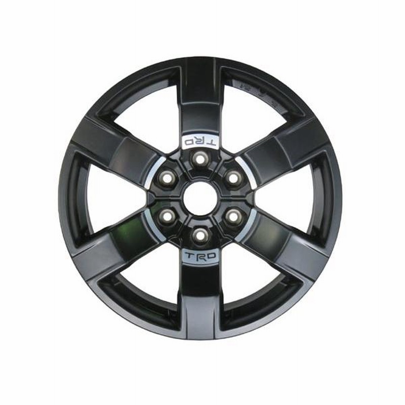 トヨタ純正 TRD 17インチ アルミホイール マットブラック 4本 17