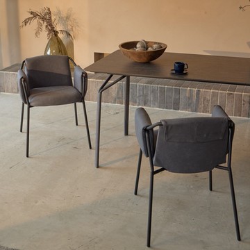 camino｜BLANKA 設計餐椅 - 藍黑 X 深藍