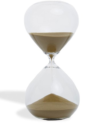 POLSPOTTEN - large sandglas ball - unisex - glass - One Size - Gold