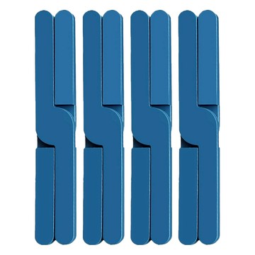 小麥購物 折疊隔熱墊 G739 4個  藍色  1組