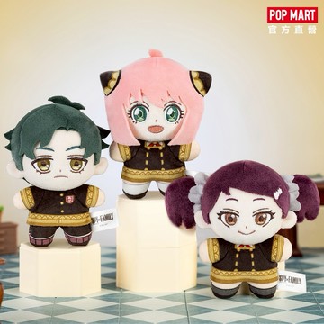 【POP MART 泡泡瑪特】間諜過家家角色 系列毛絨盲盒(1入)