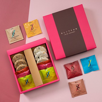 茶暖米香禮盒 | 台灣米香・茶包禮盒・伴手禮