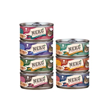 副食 【NEKO】無穀貓湯罐80gx24罐(貓罐/副食罐/湯罐/全齡貓/無膠罐/高水分補充/無穀配方)