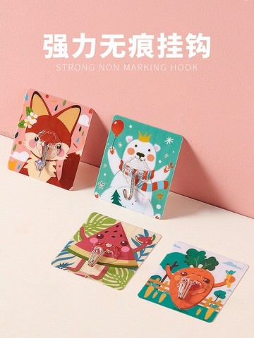 掛鉤強力粘膠無痕免釘門后衣服承重吸盤創意廚房墻壁不粘鉤衣帽鉤