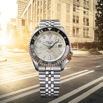 SEIKO 精工 5 Sports GMT 亞洲限量款 機械錶 男錶 手錶-4R34-00N0S.SSK046K1