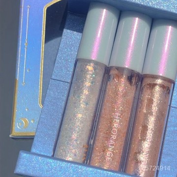 🌟精選新品🌟三衹裝!限定套裝液體眼影盤超閃細閃亮片啞光色臥蠶提亮液滴淚妝