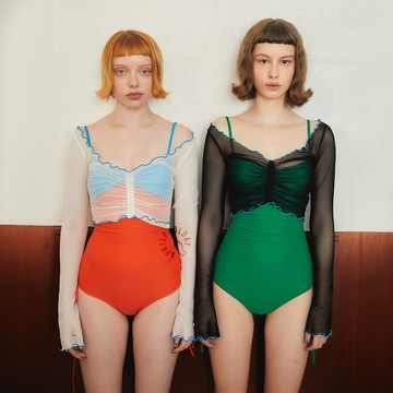 Aprilppolday / LUNA 網狀上衣