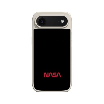 iPhone Air SolidX 貝殼灰 - NASA - The Worm (Black)