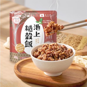 【米大師】常溫熟飯-池上糙穀飯 (180g/包)
