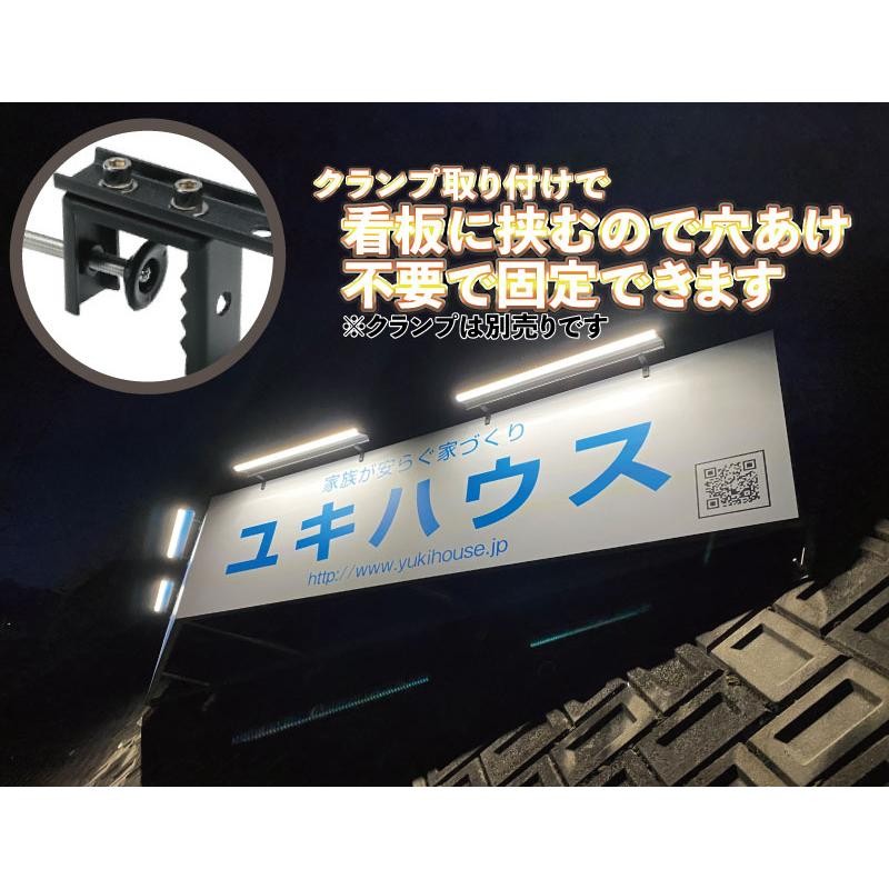 ソーラー看板ライト LED太陽光ライト 夜間自動点灯 20W/2000lm 屋外-