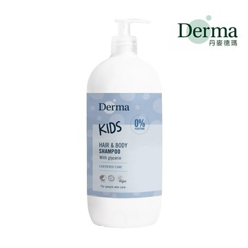 Derma 兒童2合1洗髮沐浴露 500ml