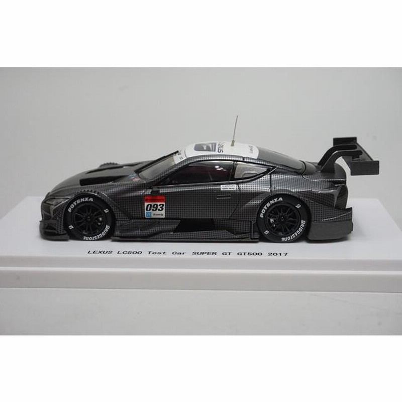 Ebbro LEXUS LC500 Test Car No.093 SUPER GT GT500 2017 Model