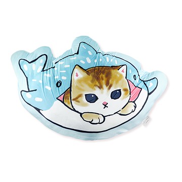 Miravivi 貓福珊迪抱枕  78 x 47cm  鯊鯊